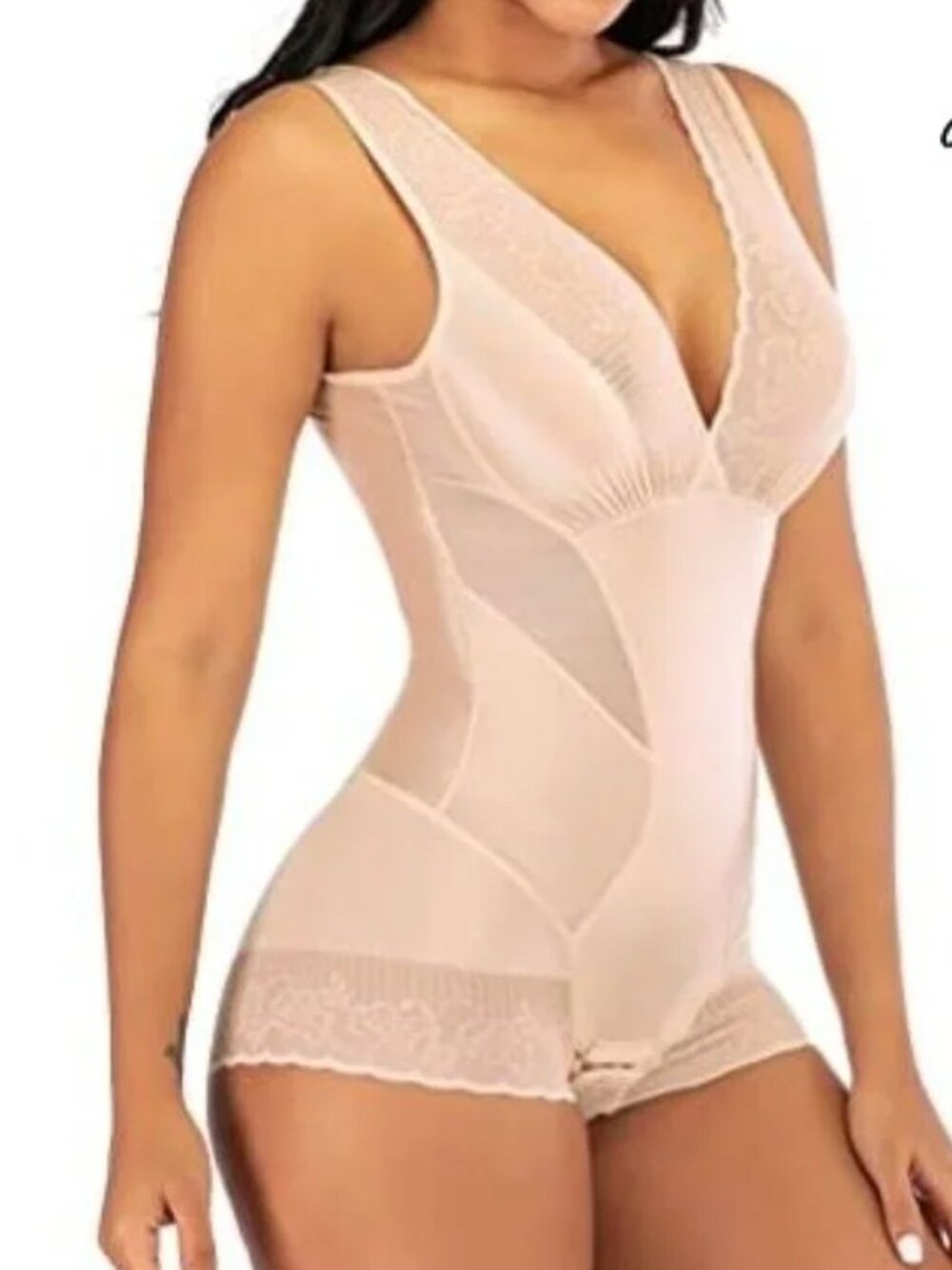 Mysexy Brand Body Shaper Bodysuit NWT Nude Tan